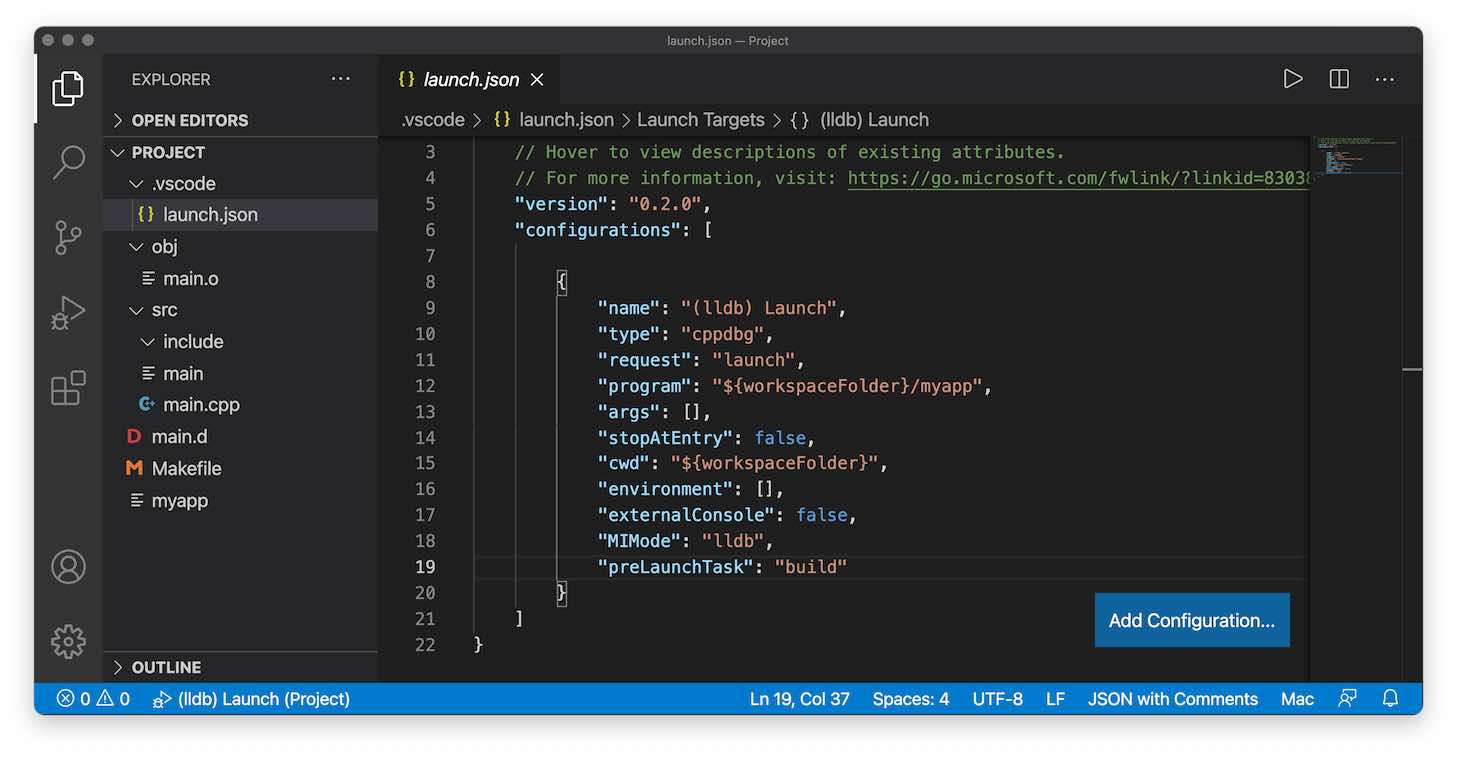 Visual Studio Code C/C++/Fortran with Multiple Source Files – iRASPA