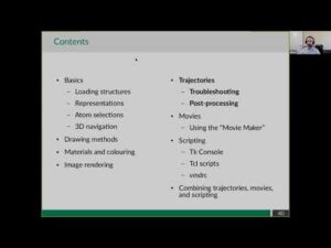 Intermediate VMD topics - Trajectories, movies, scripting